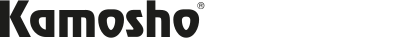 kamosho black logo